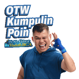 On The Way Boxing Sticker by VIRA BCA