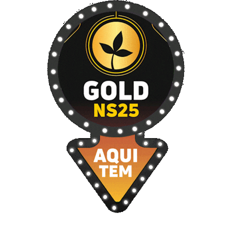 Gold Ns25 Sticker by Grupo Solferti