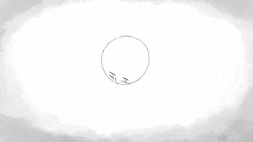 Animation Balloon Head GIF