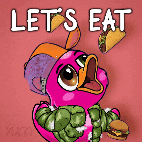 Hungry Dance GIF by Yucky Ducks