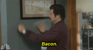 Parks And Recreation Bacon GIF