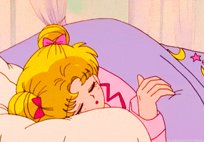 Sleepy Sailor Moon GIF