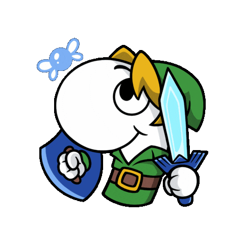 Link Nintendo Sticker by Paulberger