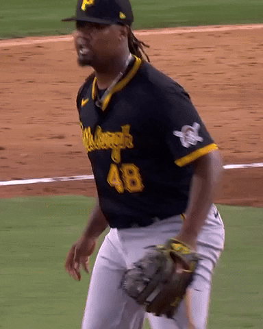 Happy Luis Ortiz GIF by Pittsburgh Pirates