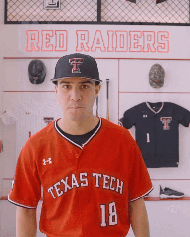 Isaiah Rhodes GIF by Texas Tech Baseball