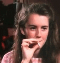 80s smoking GIF by absurdnoise