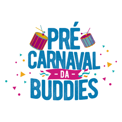 Buddies Celebrating Sticker by Bossa Bar