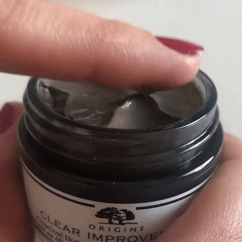 Origins Clear Improvement Charcoal Honey Mask GIF by Ejollify Beauty