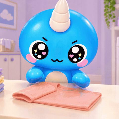 Laundry Day Sky GIF by Naru Naru