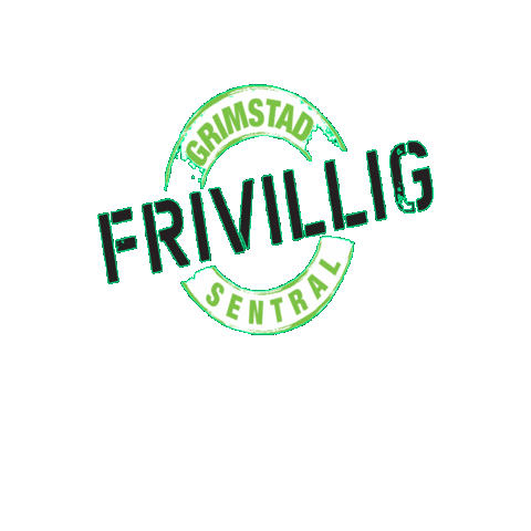 Grimstad Frivilligsentralen Sticker