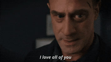 I Love All Of You Christopher Meloni GIF by tvshowpilot.com