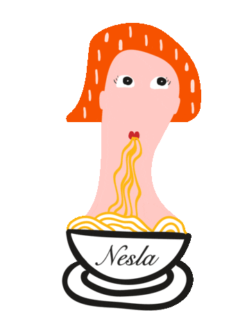 Nesla Makarna Sticker