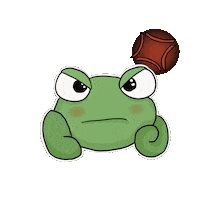 Angry Sticker by Clay Nation