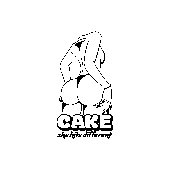 CAKEshehitsdifferent Sticker