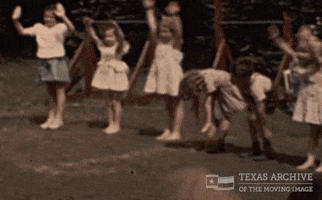 Happy Warm Up GIF by Texas Archive of the Moving Image
