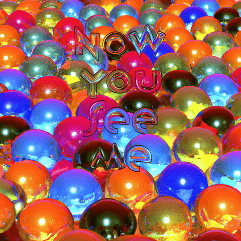 Now You See Me Typography GIF