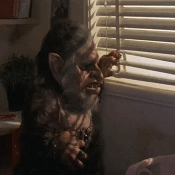 horror movies troll 1987 GIF by absurdnoise