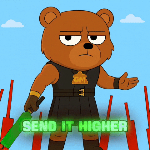 Gm Going Up GIF by TOY