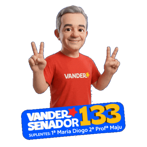 Senador Sticker by Vander Loubet