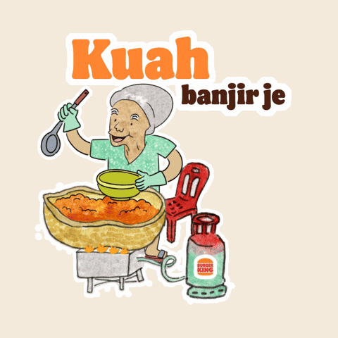 Bk Sate GIF by Burger King Malaysia