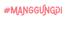 #ManggungDi Sticker