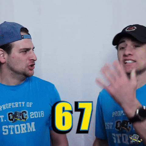 Celebrate Hockey Players GIF by Quad City Storm