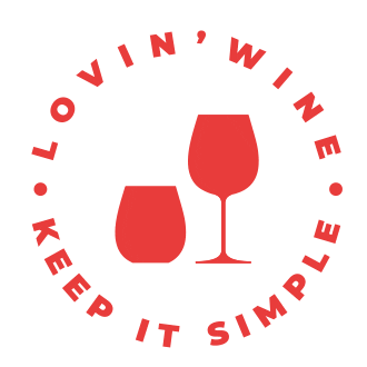 Lovin' Wine Sticker