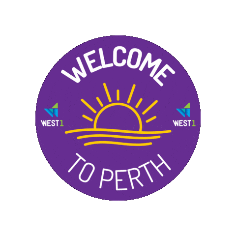 Perth Sticker by WEST 1