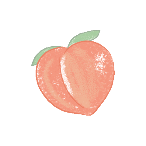 Cutie Peach Sticker by candle.