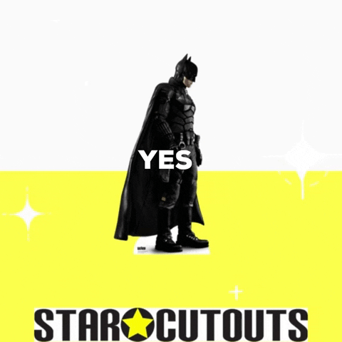 Batman You Rock GIF by STARCUTOUTSUK