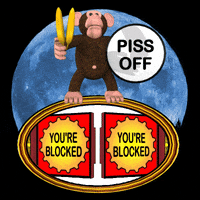 Piss Off Locked Out GIF