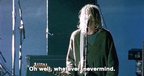 Kurt Cobain Whatever GIF - Find & Share on GIPHY