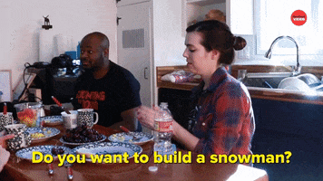 Do You Want To Build A Snowman GIF by BuzzFeed