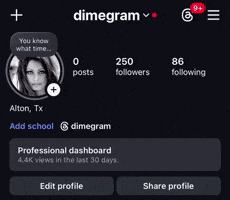 Dimegram GIF