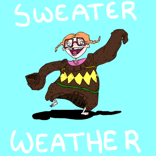 sweater weather lol GIF by Animation Domination High-Def