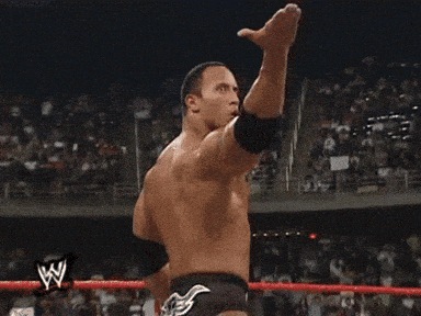 Giphy - Come The Rock GIF by WWE