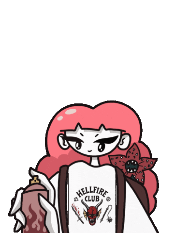 Graffiti Elfy Sticker