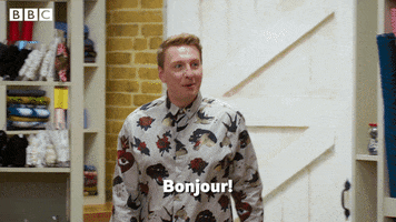 Bonjour GIF by BBC