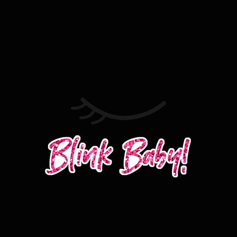 blinkbeautyclinic wink blink eye wink blinkbeauty GIF