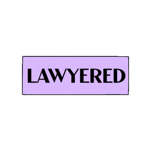 Lawyered AS Sticker