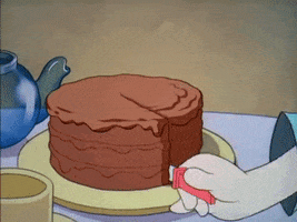 Hungry Cake GIF