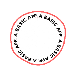 Sticker by A Basic App