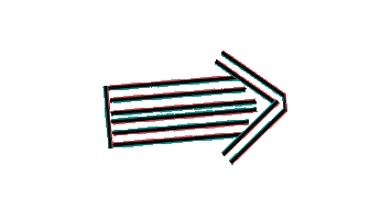 3D Arrow Sticker by Lesley_CAA