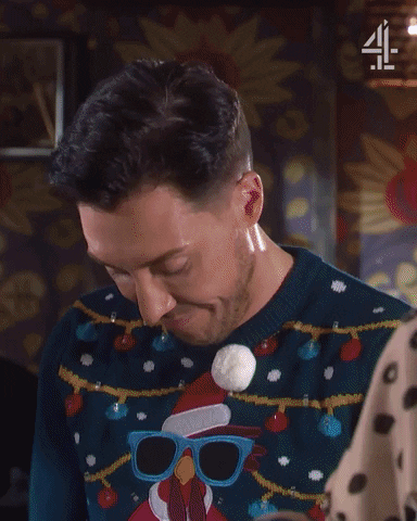 Christmas Jumper GIF by Hollyoaks