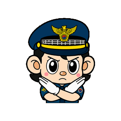 경찰청 마약 예방 캠페인 Sticker