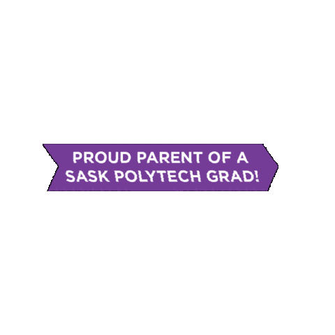 Convocation Saskatchewan Sticker by SaskPolytech