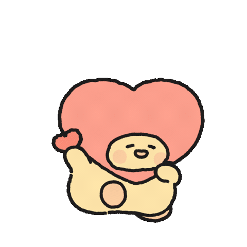 Love You Heart Sticker