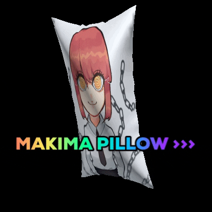 Makima Pillow Meme Bodypillow Csm GIF