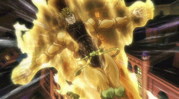stardust crusaders time stop GIF