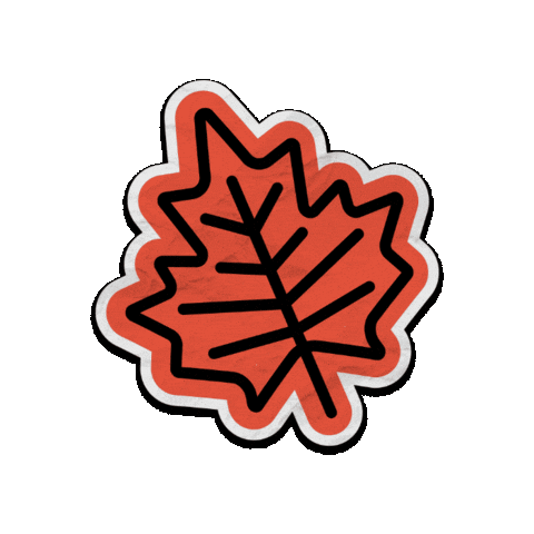 Maple Leaf Sticker by TextNow